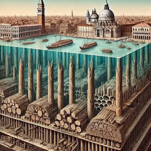 Fun Fact: Venice Is Built on Underwater&nbsp;Forest